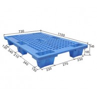 114#九腳單面平板