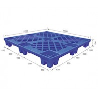 B5#單面叉腳卡板（凹）